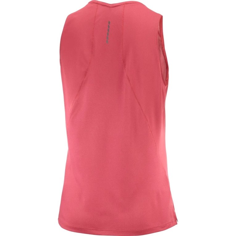 Camisetas Regata Salomon Sense Aero Feminino Rosa | PT H60827